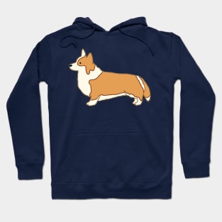 Cute Corgi illustration Hoodie